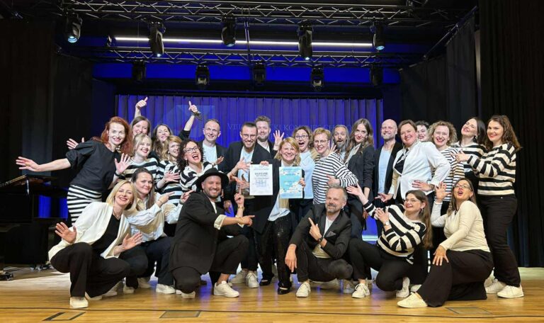 Razzle Dazzle Choir po wygranej w Słupsku