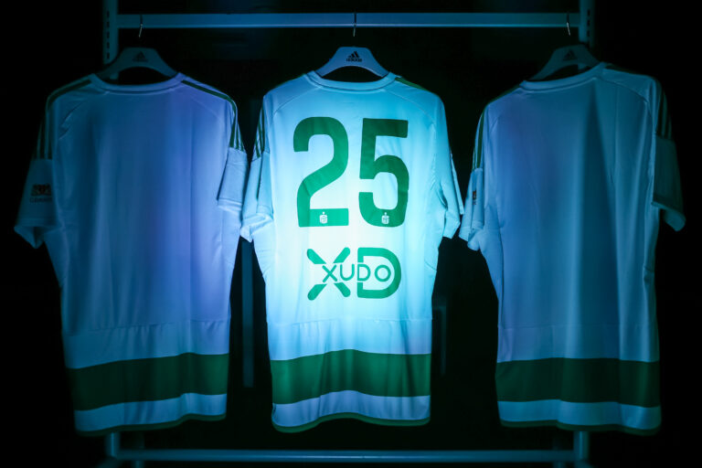 Pilka nozna. PKO Ekstraklasa. Lechia Gdansk. LVT XUDO. Nowy sponsor. 17.06.2025