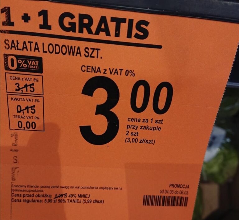 Ważna informacja dla mieszkańców. Sieć Biedronka z karą za niejasne komunikowanie o cenach i promocjach.